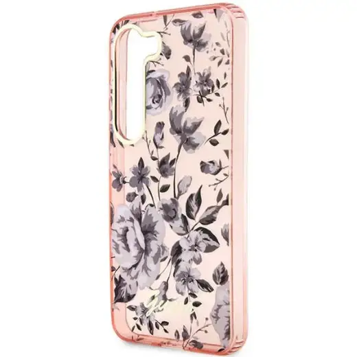 Guess GUHCS23MHCFWSP S23+ S916 różowy|pink hardcase Flower Collection Фото num