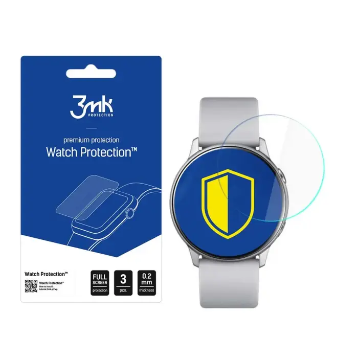 Samsung Galaxy Watch Active - 3mk Watch Protection™ v. ARC+ screen protector Foto 1