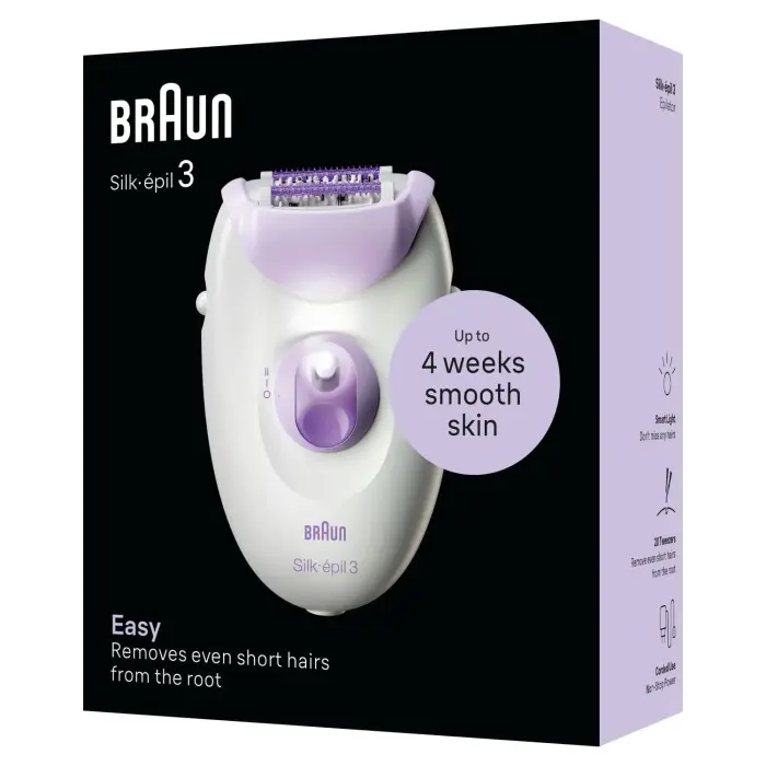 BRAUN Silk 3 epilators
