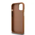Guess Stand Camera Frame Case for iPhone 13 Brown — Photo 5