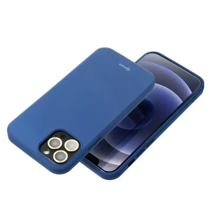 Roar All Day Colorful Jelly maciņš telefonam Samsung Galaxy A27 5G (A276) tumši zils