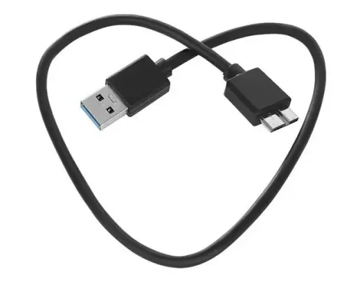 Fusion 2,5" ārējais cietā diska korpuss SATA III | USB 3.0 koka|melns Foto 4