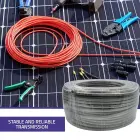 Qoltec Ethernet LAN tīkla kabelis | Cat6 | UTP | 1Gbps | 100m | pelēks — Foto 8