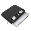 Tech-Protett Fluffy Laptop Bag 13-14 - Black Photo