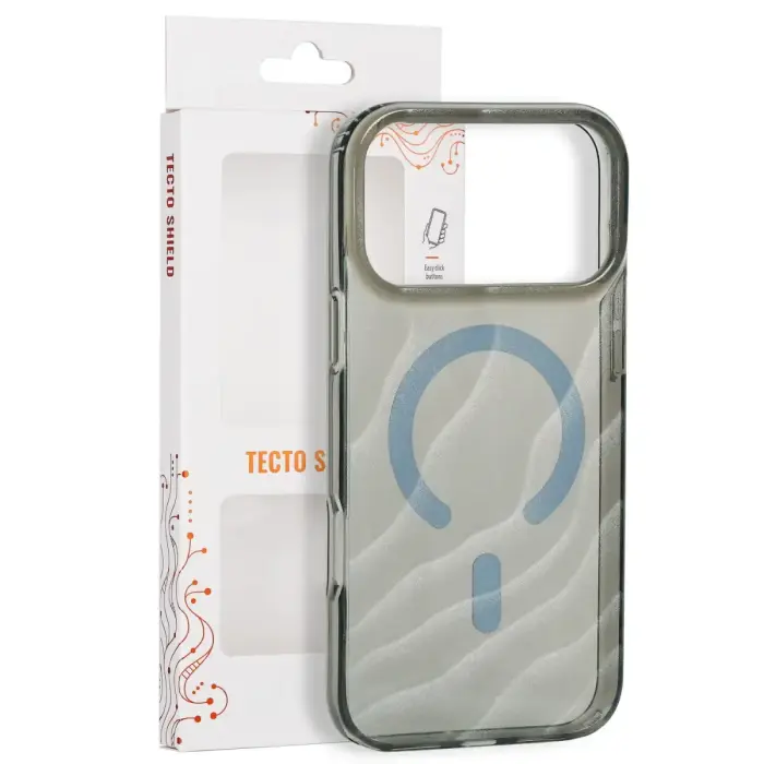 Tecto Shield Desert Mag case for iPhone 17 Pro Max 6,9" / 18 Pro Max 6,9" silver