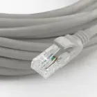 Qoltec Ethernet LAN tīkla kabelis | Cat6 | UTP | 1Gbps | 100m | pelēks — Foto 5