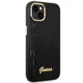 Guess GUHCP14MHGCRHK iPhone 14 Plus 6,7" czarny|black hardcase Croco Collection Фото num