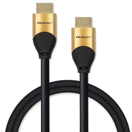 HDMI v2.1 cable UHS 8K 60Hz 30AWG GOLD 1m Foto 2
