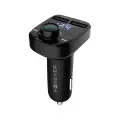 Forever TR-330 bluetooth 4.0 fm - передатчик + зарядка USB 12 | 24V | 3.1A + 1A черный Фото num