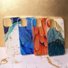 Gold Glam case for Samsung Galaxy A14 4G / A14 5G orange Фото num