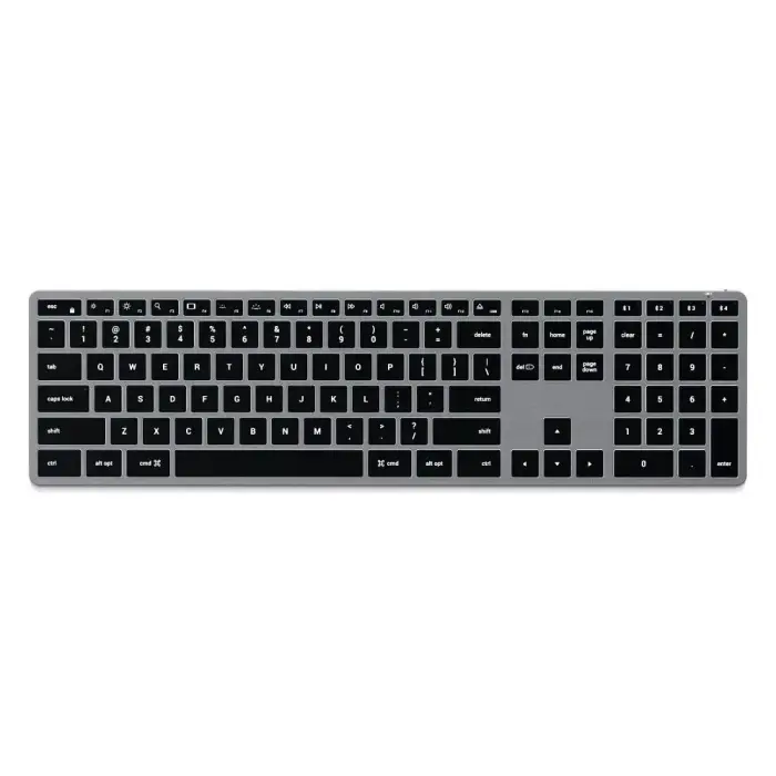Wireless keyboard QWERTY Satechi Slim X3 ST-BTSX3M space gray