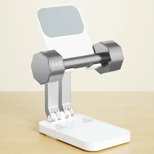 Folding phone stand for tablet (K15) - white Foto 3