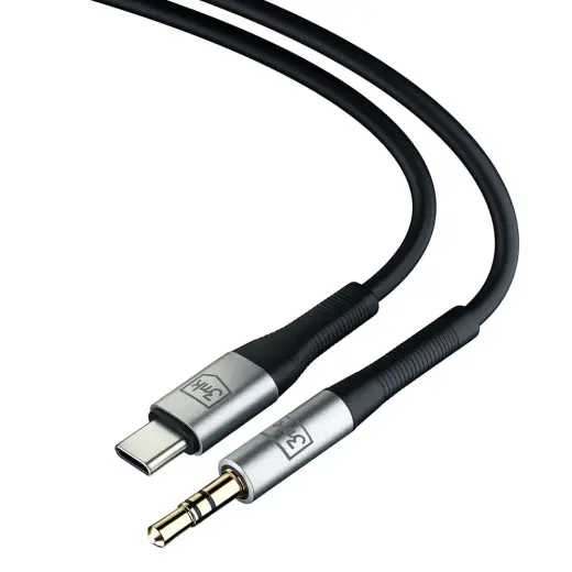 3mk AUX Cable USB-C - Jack 3,5 mm Photo