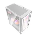 Computer case Darkflash DRX70 GLASS + 4 RGB fans (white) Фото num