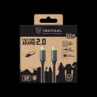 Tactical Fast Rope Aramid 2.0 Cable USB-C|USB-C 0.3m Foto 4