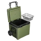 Aukstuma kaste ar riteņiem The Easy-Carry Outdoor Wheeled Cooler 47L tumši zaļa  Foto 3