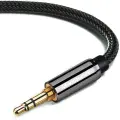 Wozinsky AUX cable angled (male-male) mini jack cable 2 m black Photo