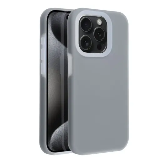 Fusion Candy phone case for iPhone 16 gray