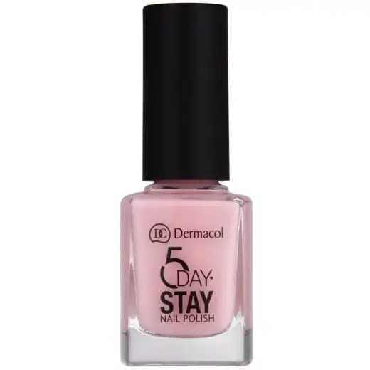 Dermacol 5 Day Stay Long-lasting Nail Polish Shade 06 First Kiss 11 Ml Foto 1