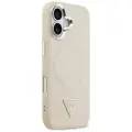 Guess Triangle Logo MagSafe Case for iPhone 17 Beige — Фото 4
