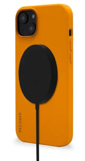 Decoded - Silicone Protective Case for iPhone 14 Plus Compatible with MagSafe (apricot) Foto 2