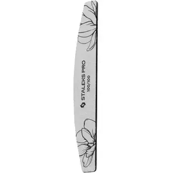 Staleks Expert 40 100/100 Crescent Mineral Nail File - Minerální pilník na nehty 25 ks
