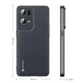 Dux Ducis Fino case cover covered with nylon material Oppo Reno7 Pro 5G black Фото num