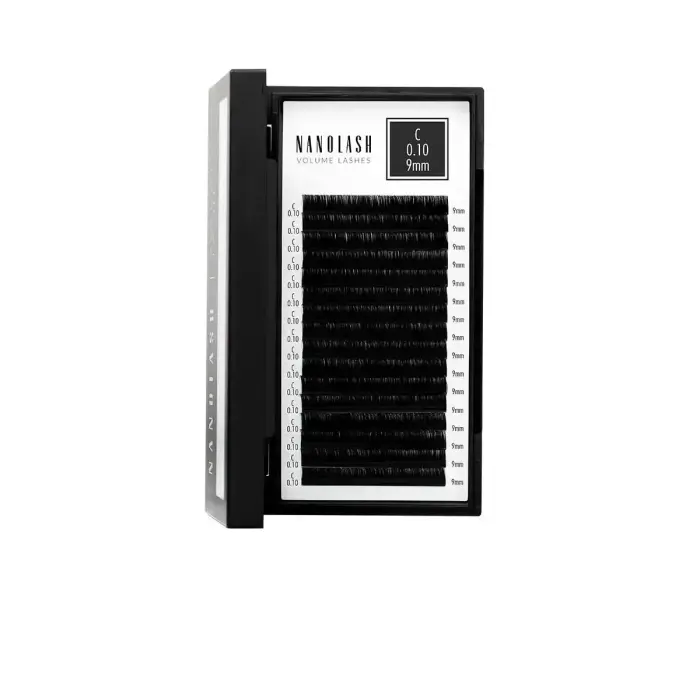 Nanolash - Volume Lashes Pestanas Postizas 010 C 9 Mm 1 U