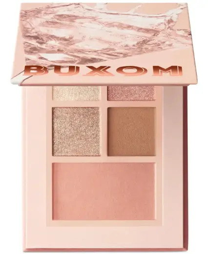 Buxom, Straight Up, Eyeshadow Palette, 5 Shades, 6.5 g