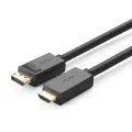 Ugreen Однонаправленный кабель DisplayPort to HDMI 4K 30 Гц 32 AWG 1,5 м (DP101 10239) Фото num
