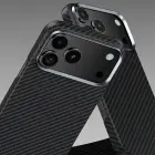 Benks Magnetic Armor Air Kevlar 600D maciņš telefonam iPhone 17 Pro melns — Foto 6