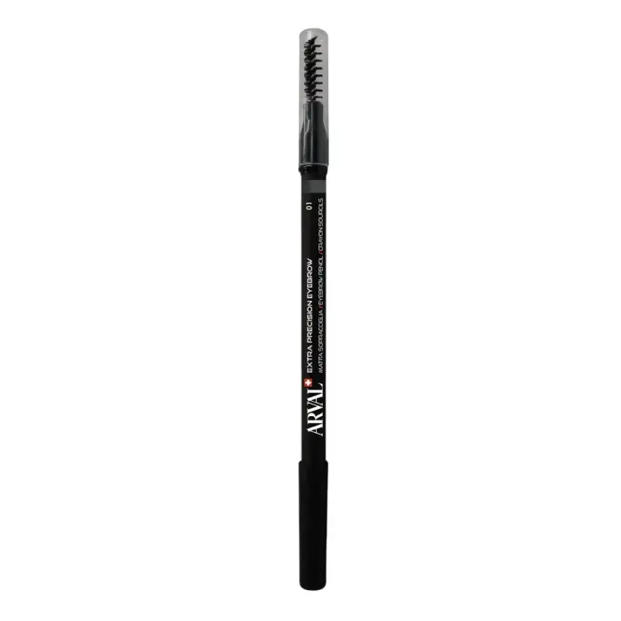 Arval, Matita Sopracciglia, Double-Ended, Eyebrow Cream Pencil, N1, Antracite, 1.19 g