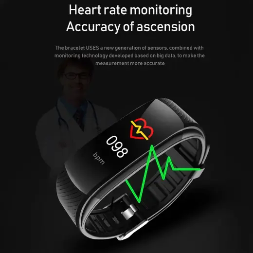 Blavec Smartband SB01 Active (SB01-B) black Фото num