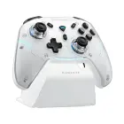 Machenike G5Pro Max Wireless Game Controller with Charging Station - White Photo