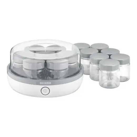 Severin Joghurt Maker 7pcs 150ml white JG 3518 (JG 3518) Foto 5