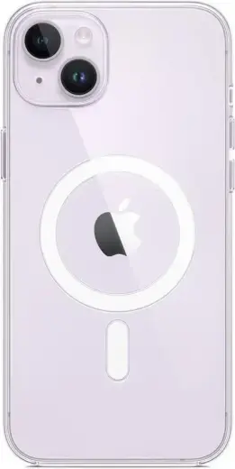 Apple MPU43ZE/A Caurspīdīgs maciņš ar MagSafe atbalstu telefonam iPhone 14 Plus caurspīdīgs