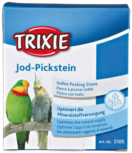 Minerālakmens putniem : Trixie joda akmens, 90 g Foto 3