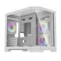 Darflash FT418 computer case + 6 aRGB fans (white) — Foto 1