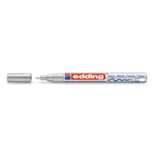 Edding 751 Paint Marker Silver (4-751054) (4751054) Foto 2