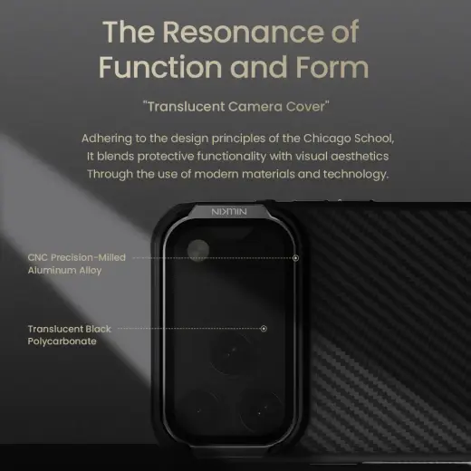 Nillkin CarboProp Aramid Magnetic Case for Apple iPhone 17 Pro Max Black Foto 5