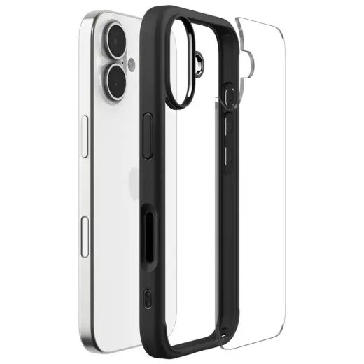 Spigen Ultra Hybrid Case for iPhone 17 - Matte Black Foto 7