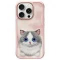 Nimmy Big Eyed Pet 2.0 Cat phone case for iPhone 16 Pro Max pink Photo
