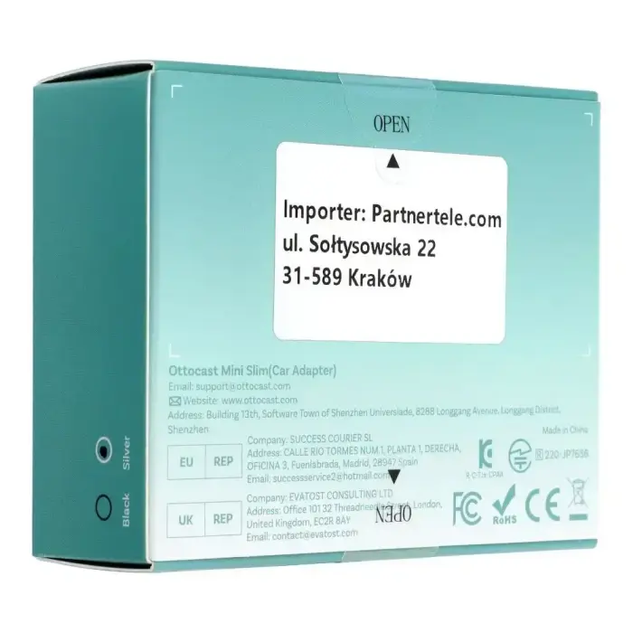 Wireless car adapter OTTOCAST Mini Cube T2 silver Foto 3