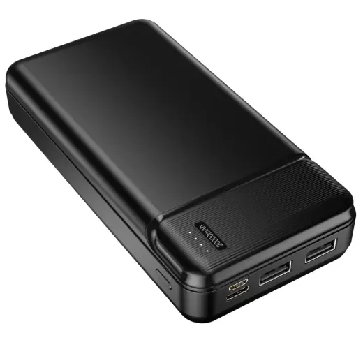 Maxlife MXPB-01 Внешний аккумулятор (powerbank) 20000 mAh 2 x USB черный Фото num