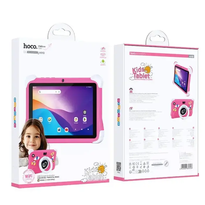 Tablet for kids 8,0" 3GB/32GB Hoco HD Wi-Fi Android 14 HI10 pink Foto 6
