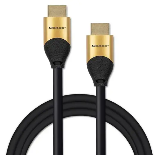 HDMI v2.1 cable UHS 8K 60Hz 28AWG GOLD 3m Foto 2