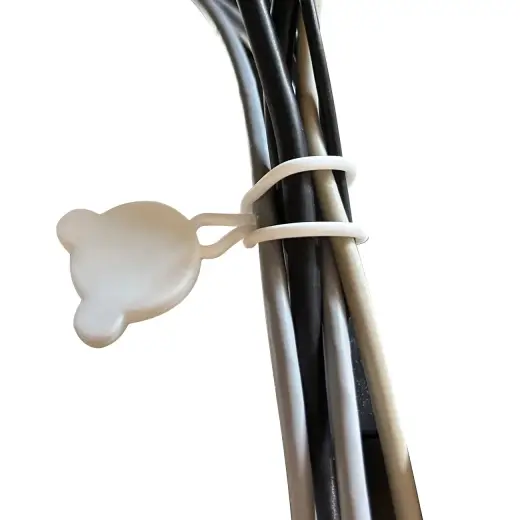 Silicone cable reel - white Photo