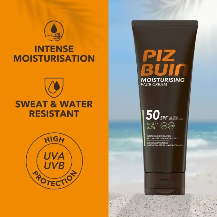 Piz Moisturising Face Cream SPF 50-No Colour Фото num