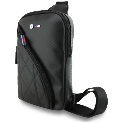 Bag BMW Carbon Pockets & Metal Logo 10" black Foto 2