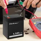 Qoltec AGM battery | 12V | 4.5Ah | Maintenance-free | Efficient| LongLife | for UPS, scale, cash register Foto 6